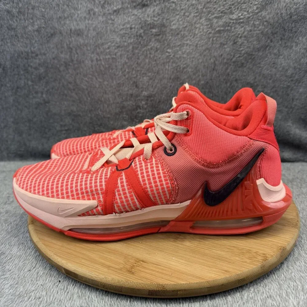 Nike LeBron Witness 7 Shoes Mens Size 12 Pink Basketball Sneakers DM1123-600